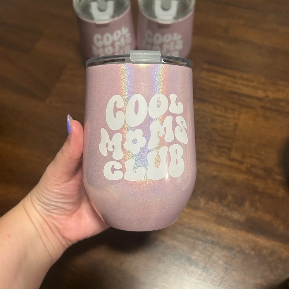 Expressions Pink Stainless Steel Tumbler (set of 3)